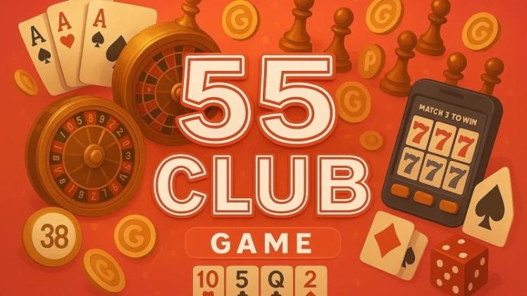55 Club Game – Spin, Play, and Earn